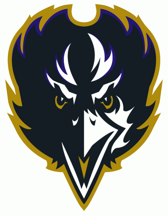Baltimore Ravens 1996-1998 Alternate Logo v4 DIY iron on transfer (heat transfer)